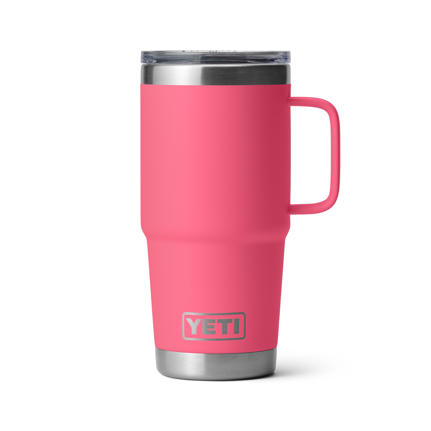 YETI Rambler® 20 oz (591 ml) Travel Mug Tropical Pink