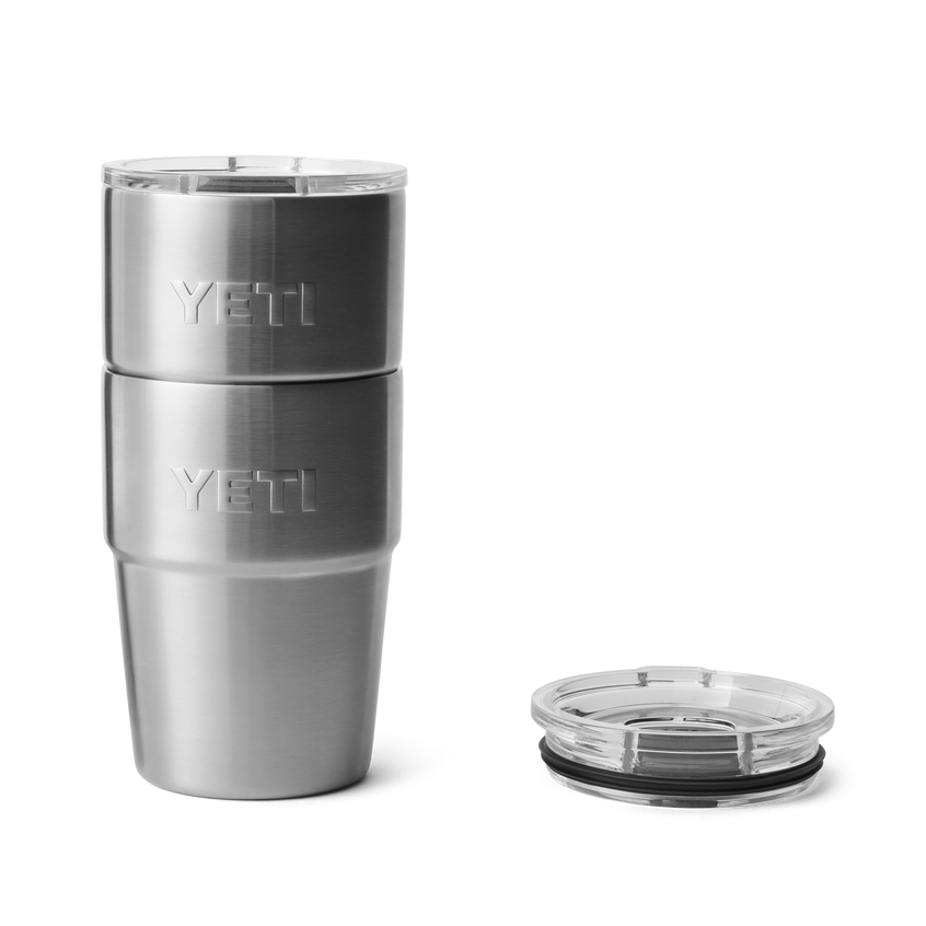 YETI Rambler® 16 oz (473ml) Stackable Cup Stainless Steel