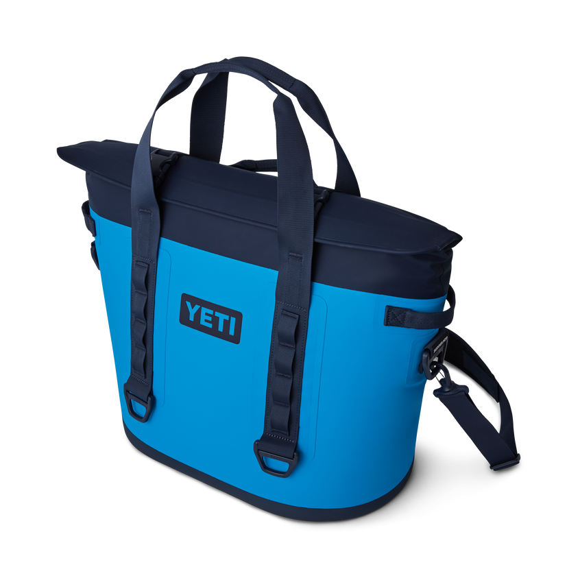 YETI Hopper® M30 Soft Cooler Big Wave Blue