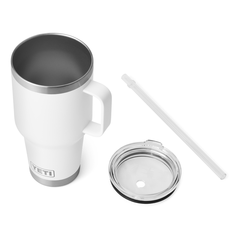 Rambler® 35 oz (1L) Straw Mug White