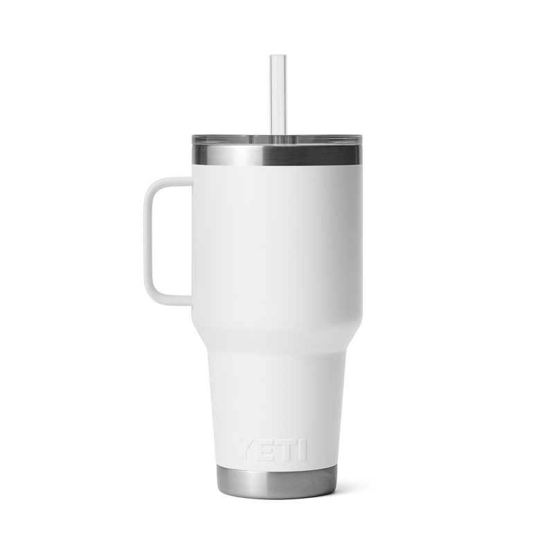 Rambler® 35 oz (1L) Straw Mug White