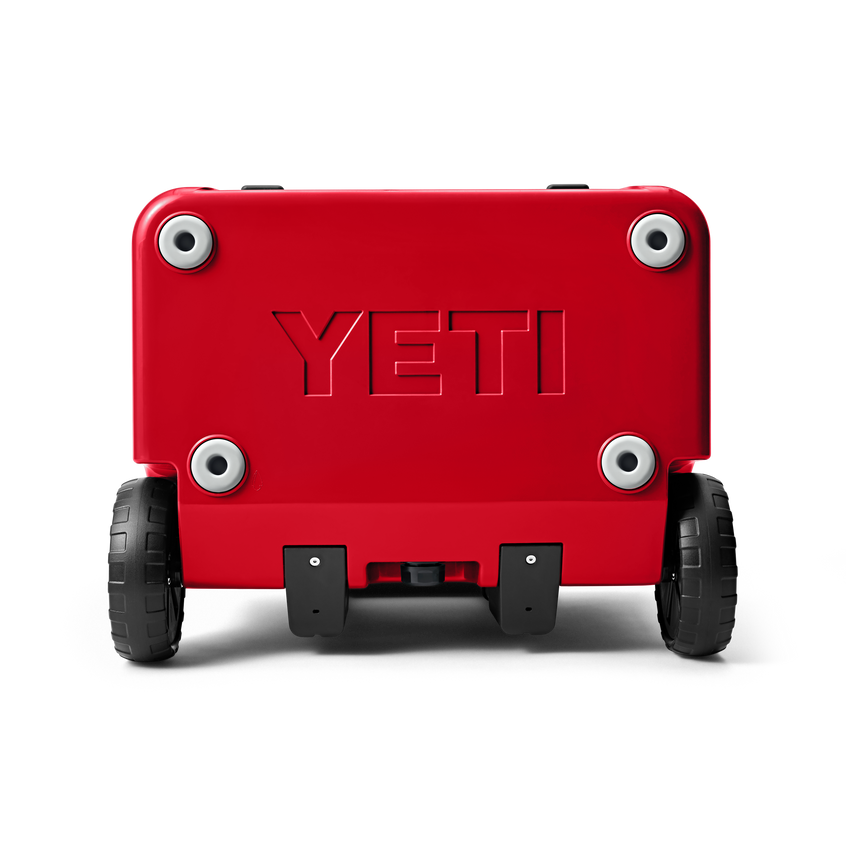 YETI 60 Wheeled Hard Cooler Rescue Red