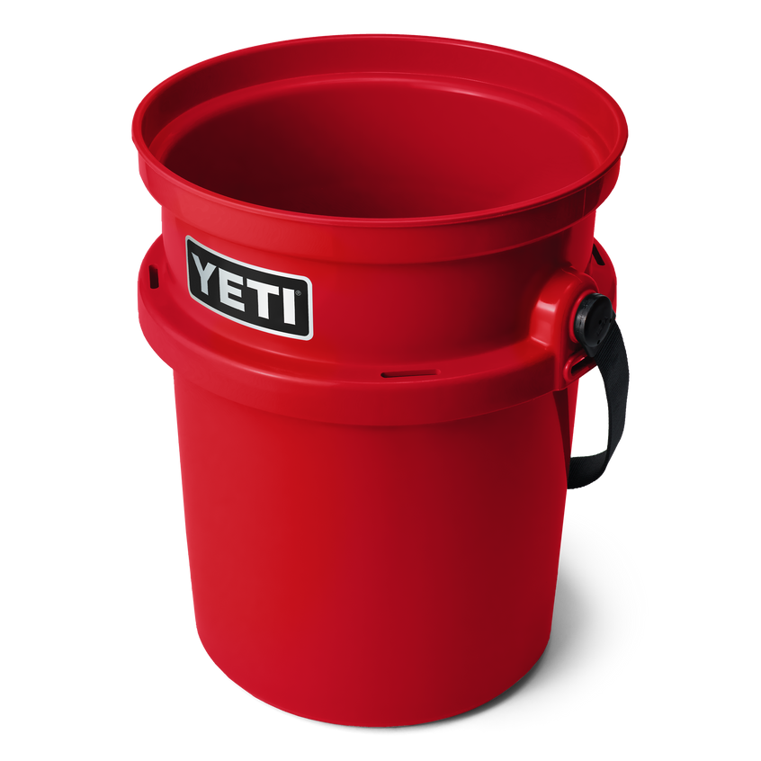 YETI LoadOut® 5-Gallon Bucket Rescue Red