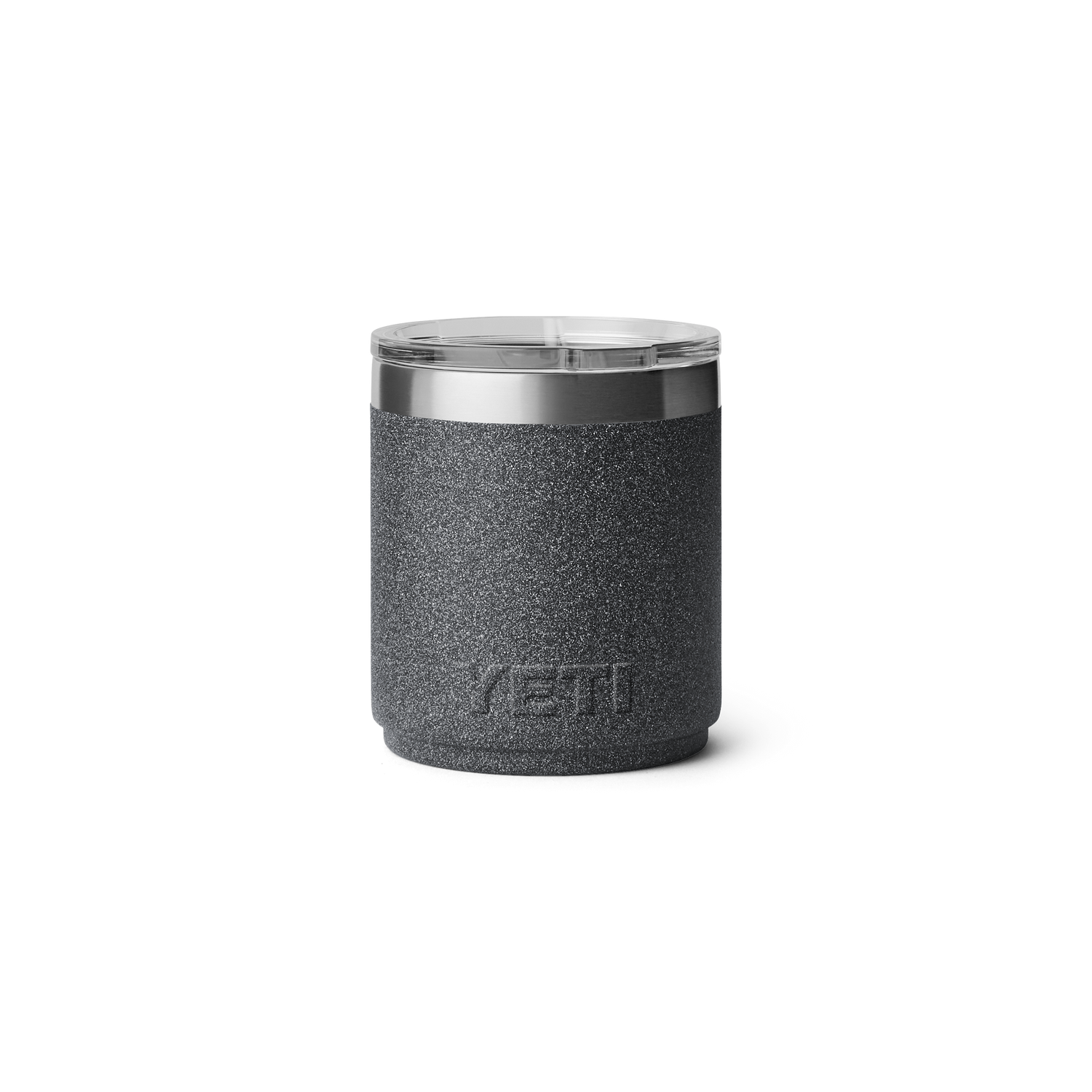YETI 10 oz Stackable Lowball with Magslider™ lid Black Stone