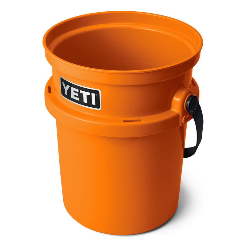 YETI LoadOut® 5-Gallon Bucket King Crab Orange