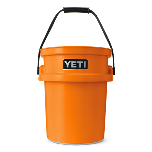 YETI LoadOut® 5-Gallon Bucket King Crab Orange