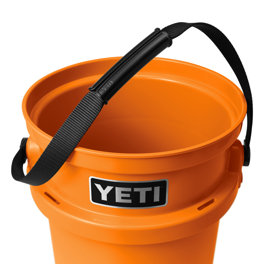 YETI LoadOut® 5-Gallon Bucket King Crab Orange