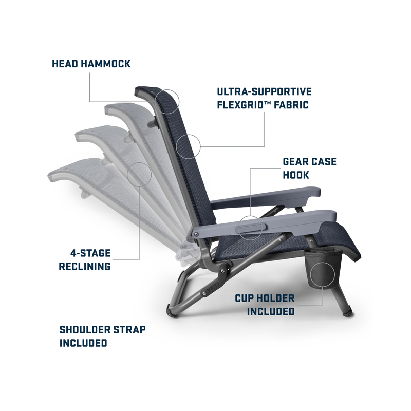 Hondo® Beach Chair Navy