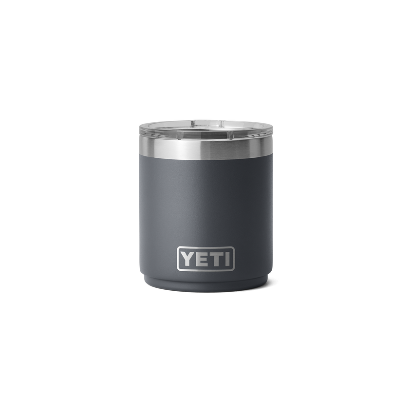 YETI 10 oz Stackable Lowball with Magslider™ lid Charcoal