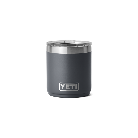 YETI 10 oz Stackable Lowball with Magslider™ lid Charcoal