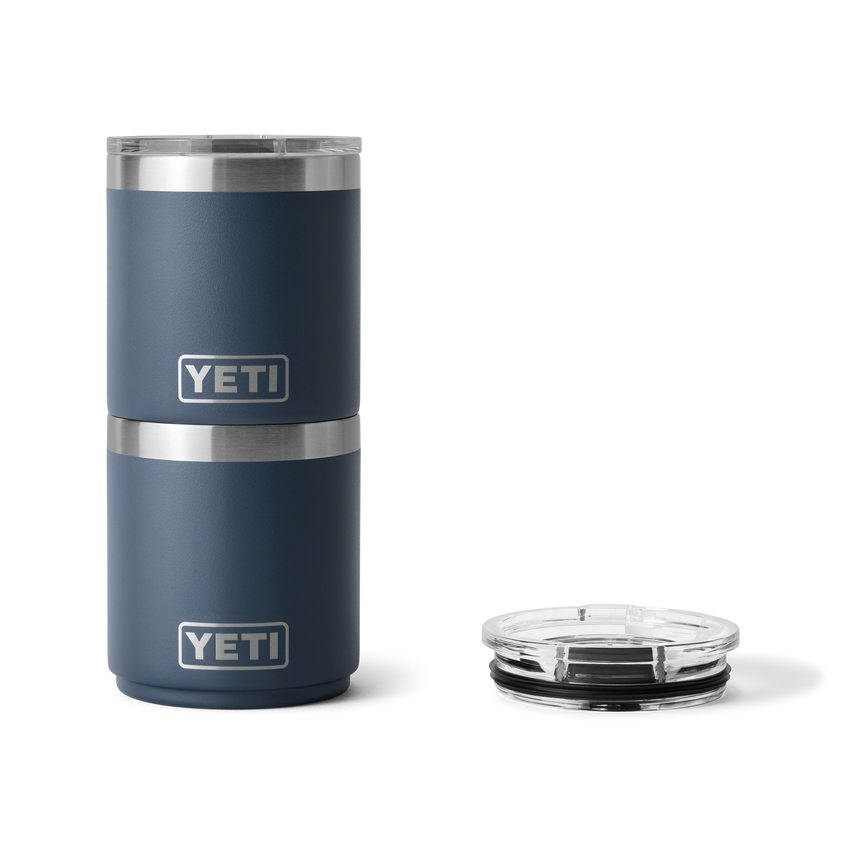 YETI 10 oz Stackable Lowball with Magslider™ lid Navy