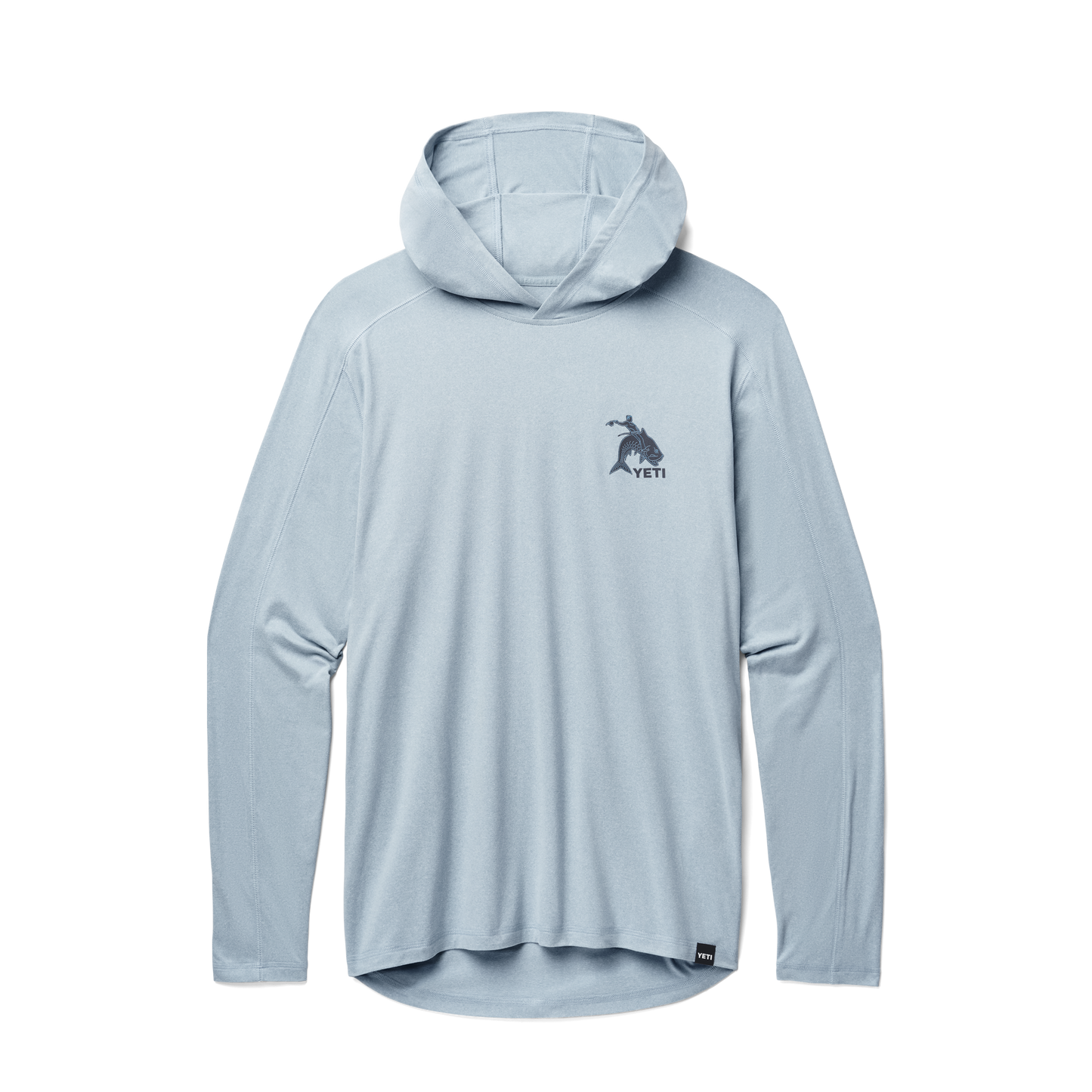 BFB Classic Coolibar Fishing Hoodie Blue Tarpon