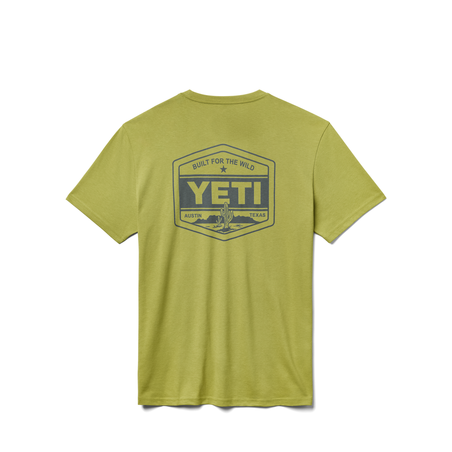 YETI Built For The Wild Short Sleeve T-Shirt Moss