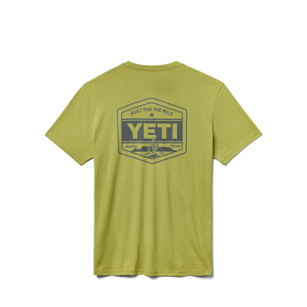 YETI Built For The Wild Short Sleeve T-Shirt Moss