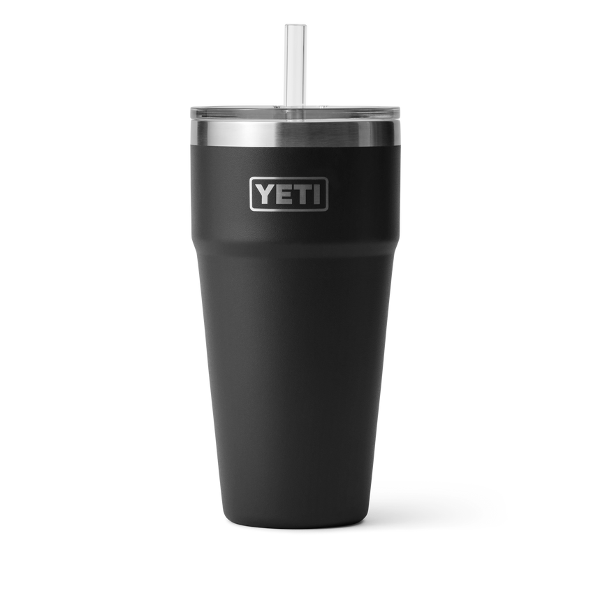 YETI 26 oz (769ml) Straw Stackable Cup Black