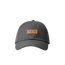 YETI Leather Logo Badge Hat Dark Grey Dark Grey