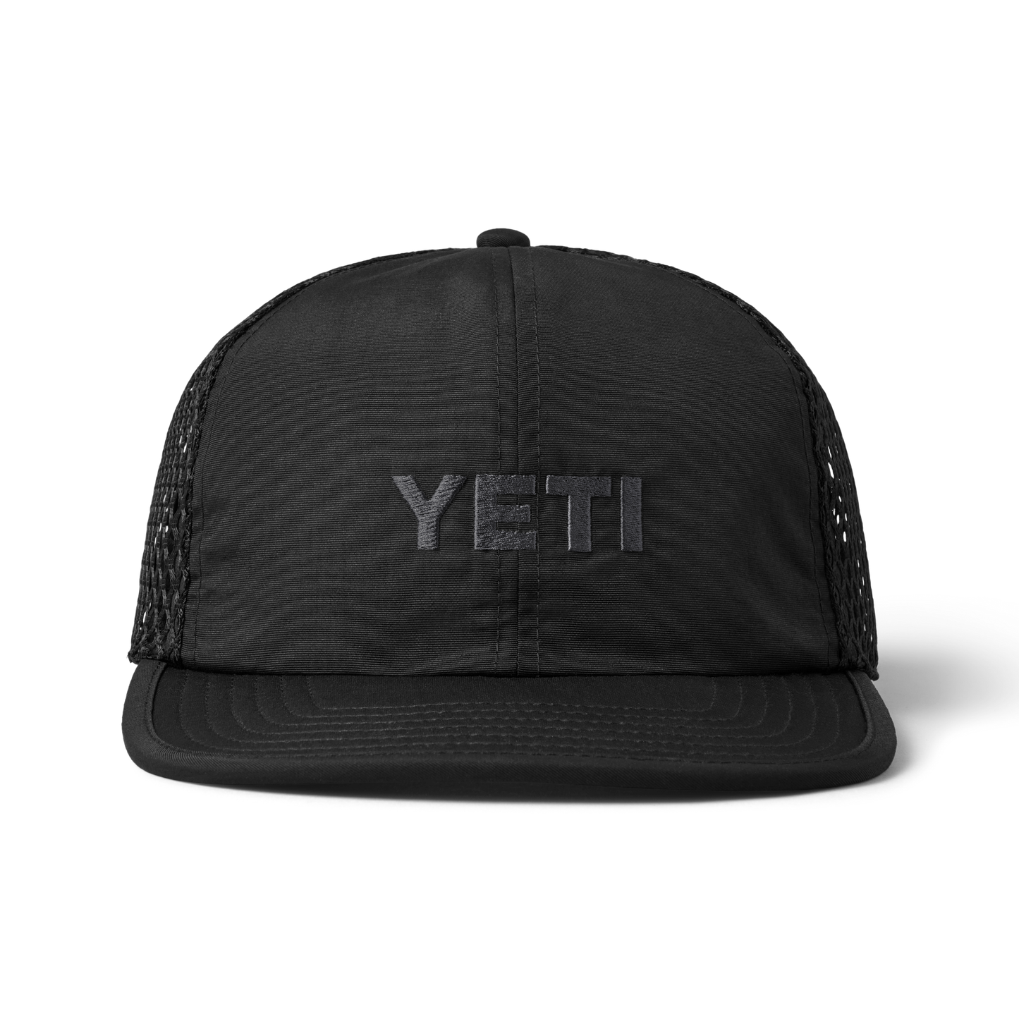 YETI Logo Performance Hat Black Black