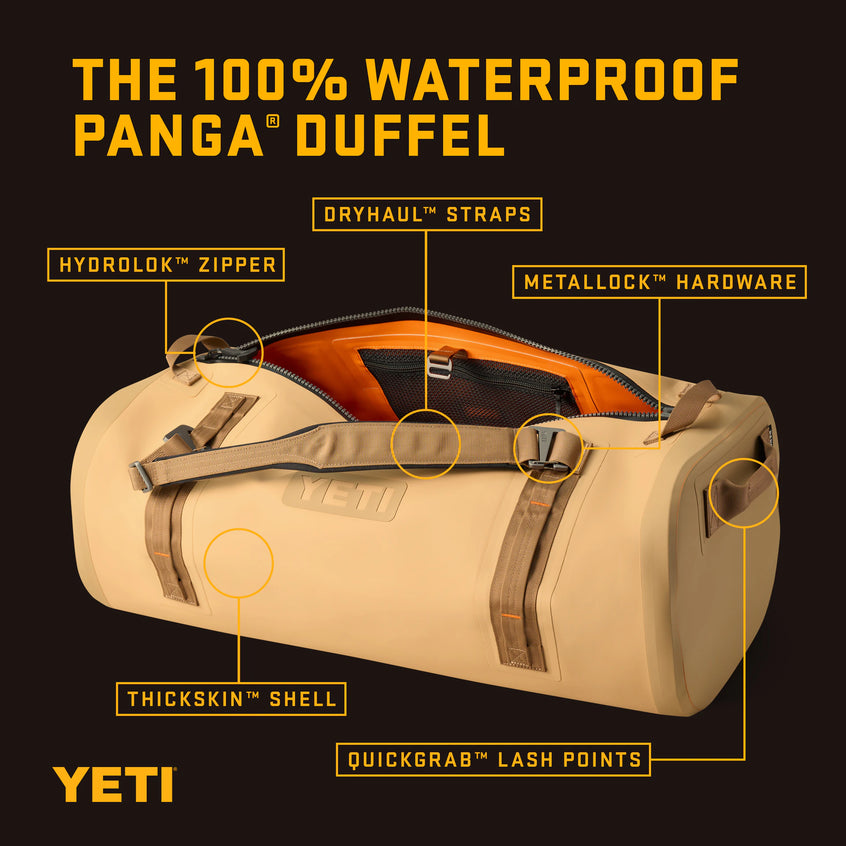Panga® 75 Submersible Duffel Storm Gray YETI Australia