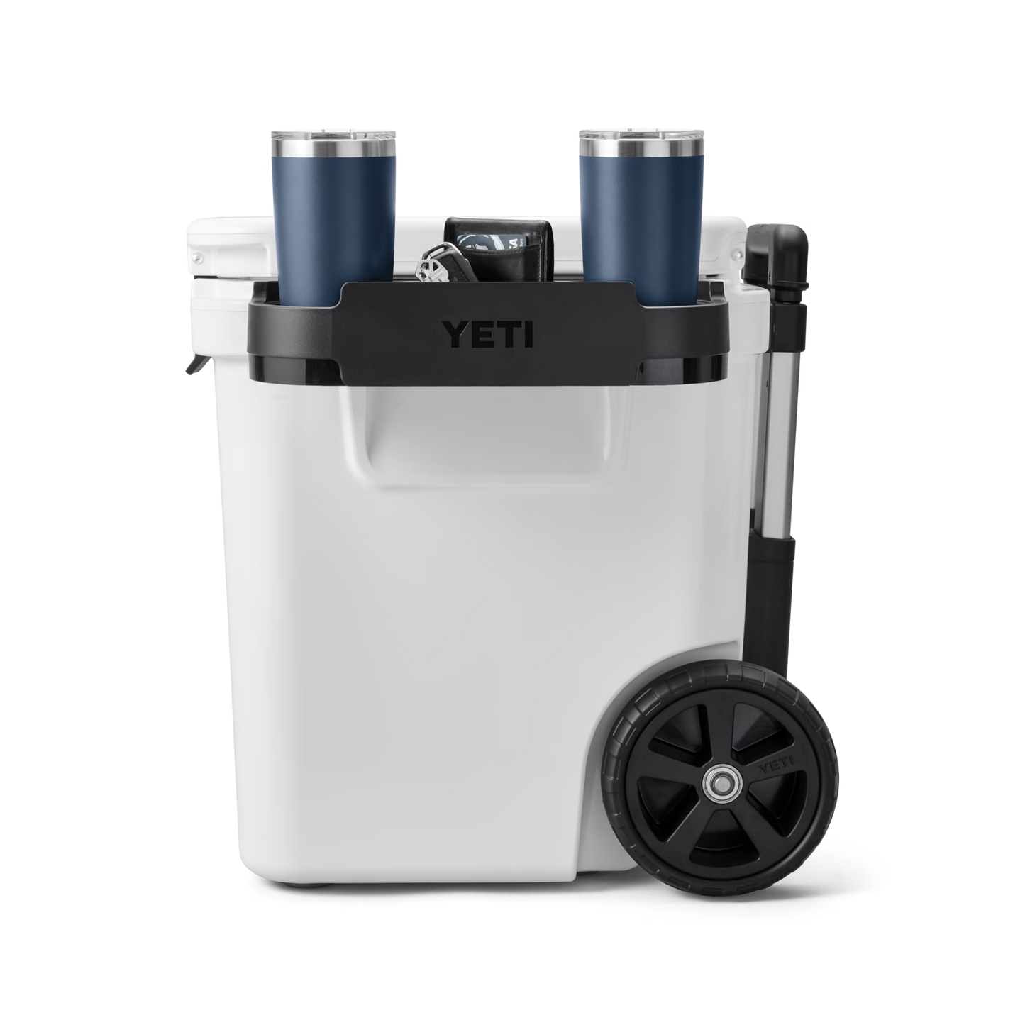 YETI Wheeled Cooler Cup Caddy Black