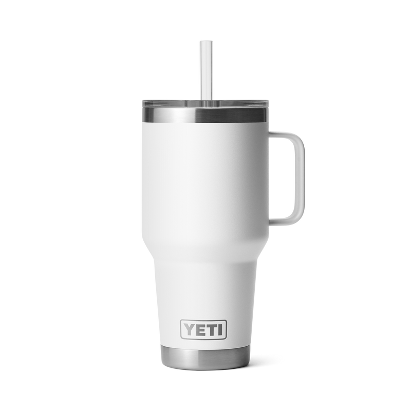 Rambler® 35 oz (1L) Straw Mug White